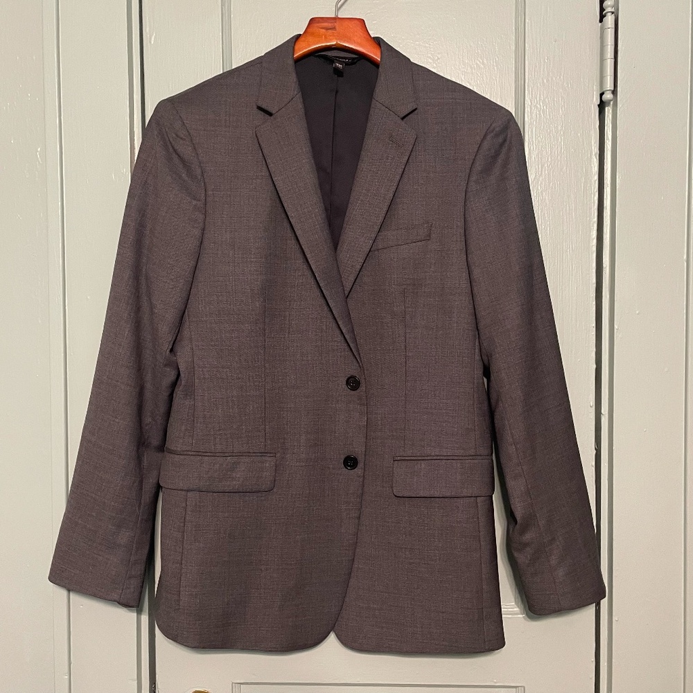 Banana Republic Tessuto Wool‎ Blend Two Button Blazer Suit Jacket Size 40R